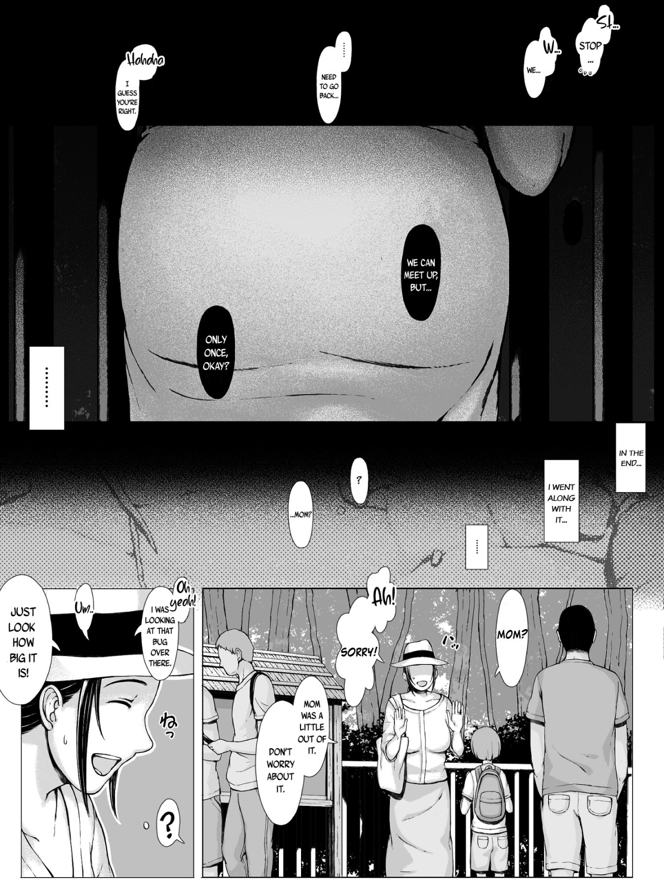 Hentai Manga Comic-The Mother Fucker -The Time When a Gentle Mother Was Targeted By a Young Womanizer--Read-94